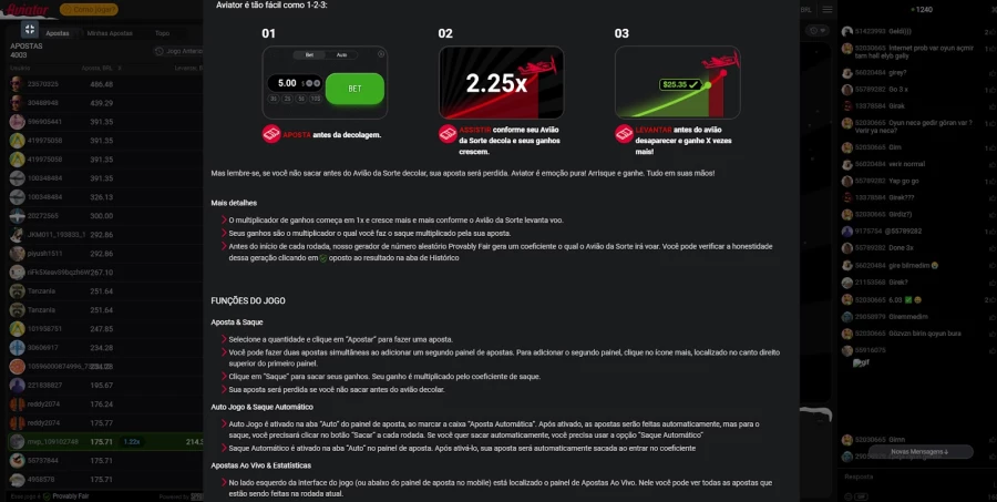 Aviator Betpix din&acirc;mica do Jogo