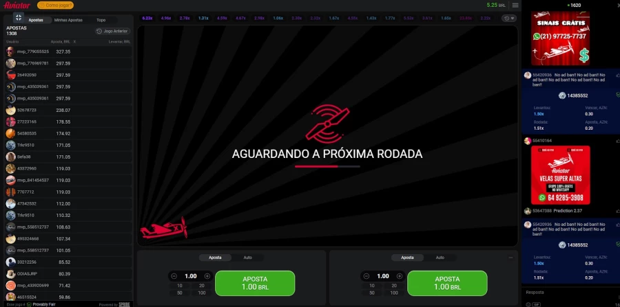 Aviator Betano funcionalidades